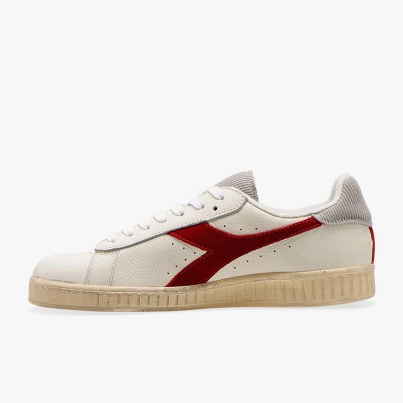 Zapatillas Bajas Diadora Game Hombre Rojas | WTJXCAQ-12