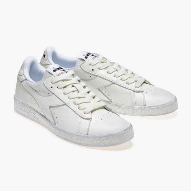 Zapatillas Bajas Diadora Game Mujer Blancas | IENKDXW-56