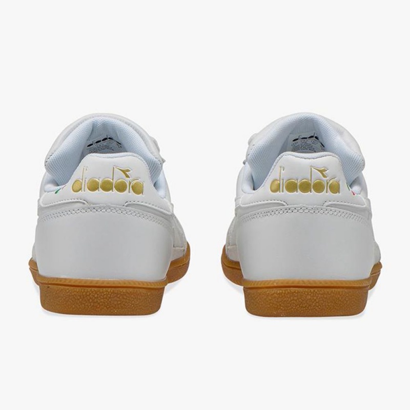 Zapatillas Bajas Diadora Gold Hombre Blancas | TOPKAVM-10