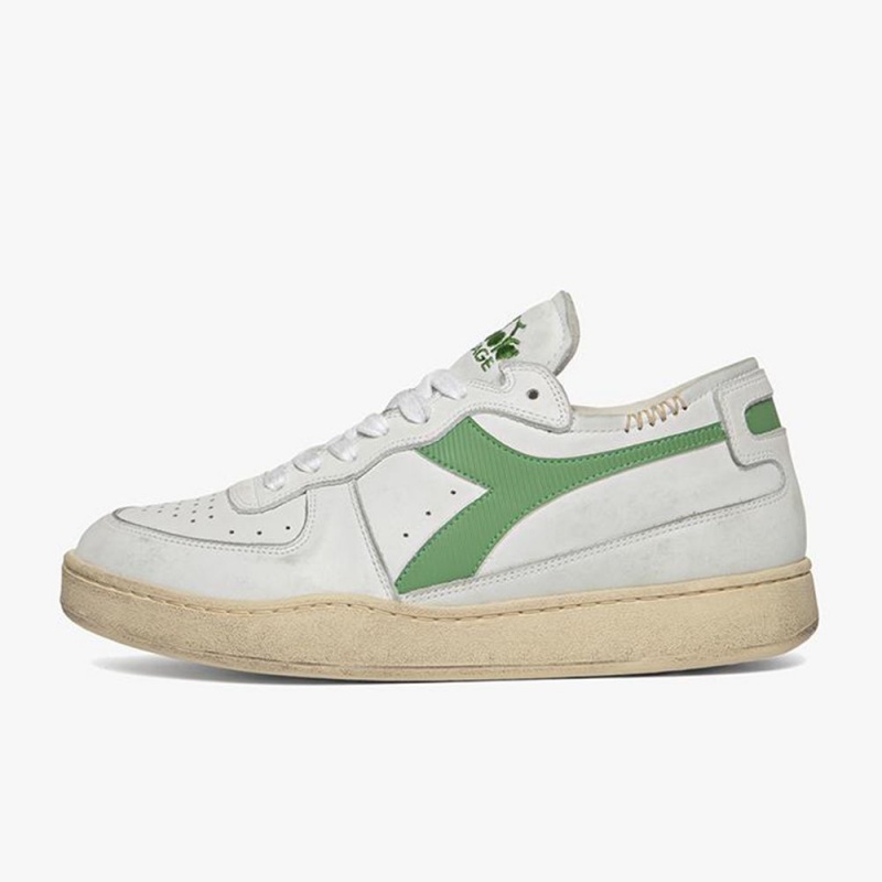 Zapatillas Bajas Diadora MI Basket Hombre Verde | JORIFUG-94