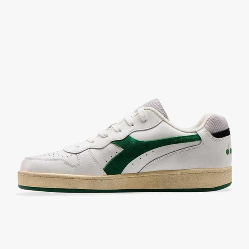 Zapatillas Bajas Diadora MI Basket Hombre Verde | ASMWGNF-45