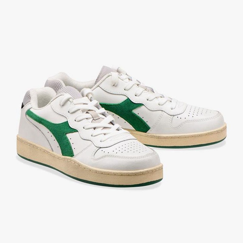 Zapatillas Bajas Diadora MI Basket Hombre Verde | ASMWGNF-45