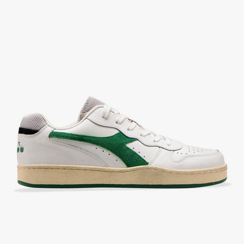 Zapatillas Bajas Diadora MI Basket Hombre Verde | ASMWGNF-45