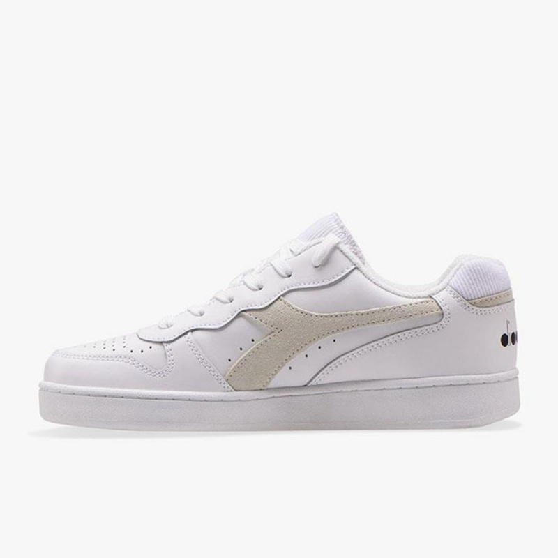 Zapatillas Bajas Diadora MI Basket Hombre Blancas | BKYSJIH-95