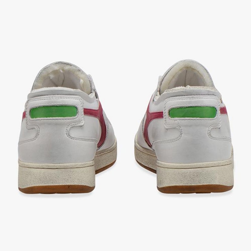 Zapatillas Bajas Diadora MI Basket Mujer Rojas | BIPVXDM-05