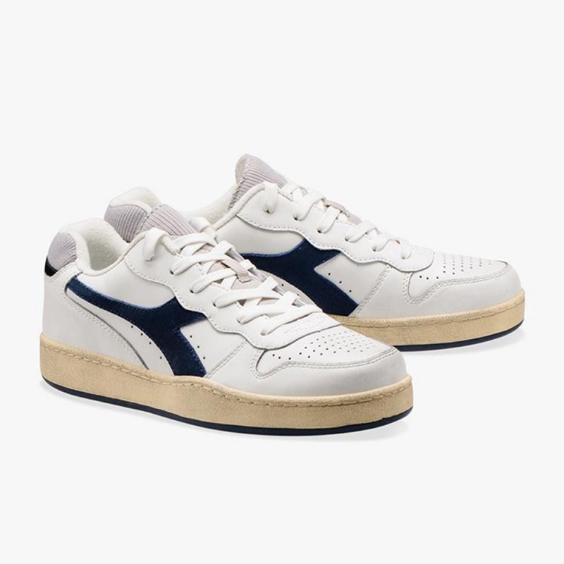 Zapatillas Bajas Diadora MI Basket Mujer Azul Marino | ITRBHEN-96