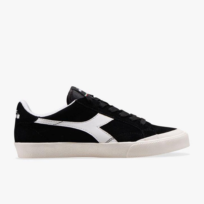 Zapatillas Bajas Diadora Melody Hombre Negras | IXZAYWB-24