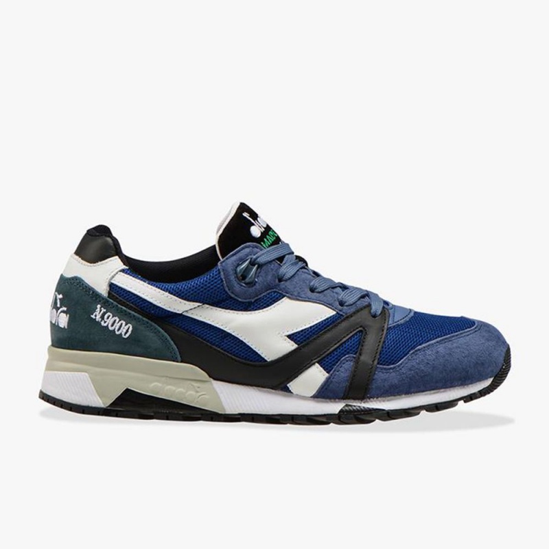 Zapatillas Bajas Diadora N9000 Hombre Azul Marino | YHTZAON-60