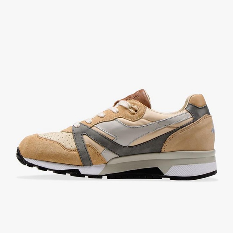 Zapatillas Bajas Diadora N9000 Hombre Beige | KLNIRZF-64