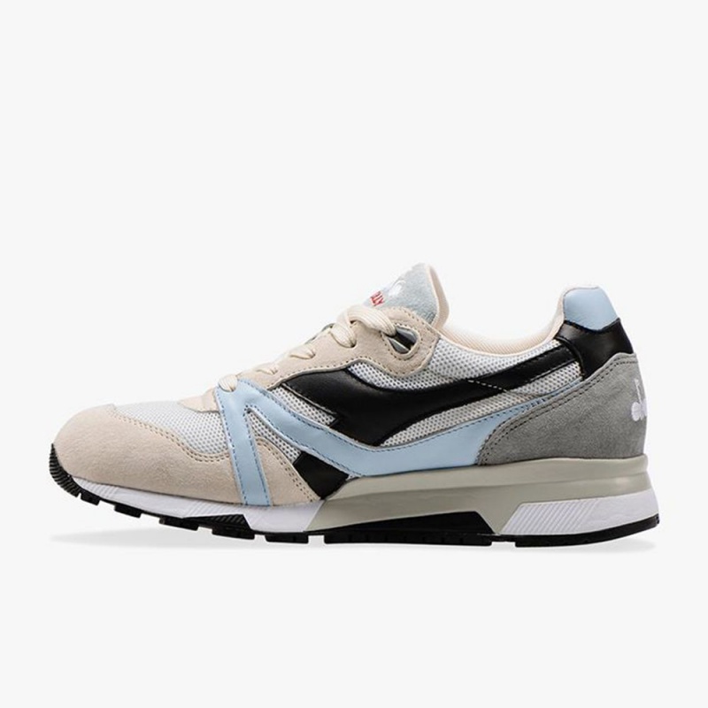 Zapatillas Bajas Diadora N9000 Hombre Blancas | ZXRNYHM-79