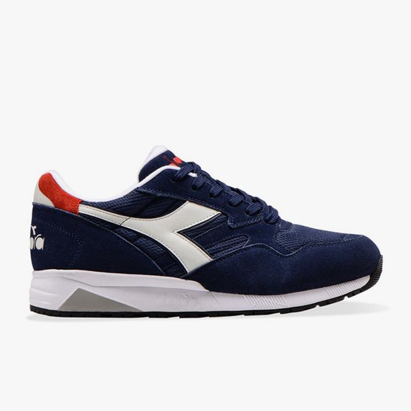 Zapatillas Bajas Diadora N902 Hombre Azul Marino | QBYDFTH-29