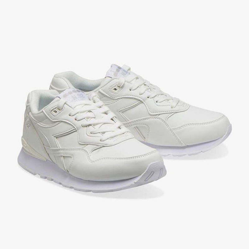 Zapatillas Bajas Diadora N.92 Mujer Blancas | NQGDBCX-36