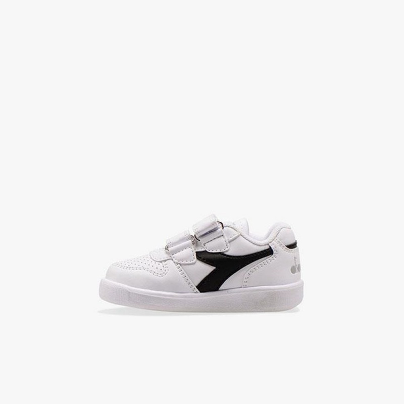 Zapatillas Bajas Diadora Playground Niños Blancas | XPCKISR-84