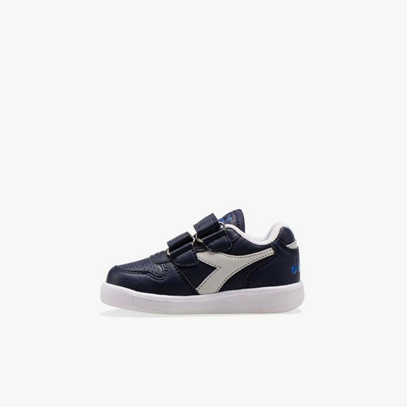 Zapatillas Bajas Diadora Playground Niños Azul Marino | OHJKFTV-81