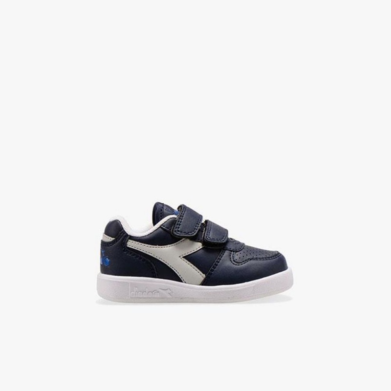 Zapatillas Bajas Diadora Playground Niños Azul Marino | OHJKFTV-81