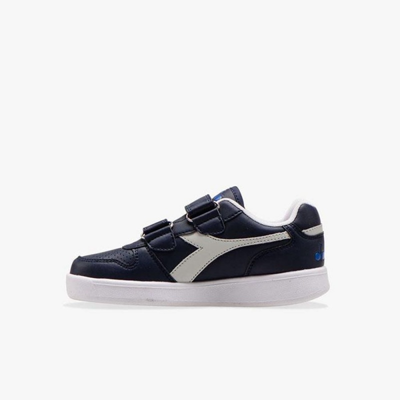 Zapatillas Bajas Diadora Playground Niños Azul Marino | EFRDMJT-27