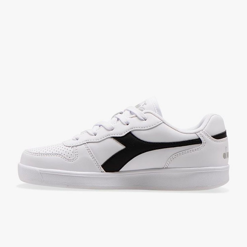 Zapatillas Bajas Diadora Playground Niños Blancas | PXTUAHW-01