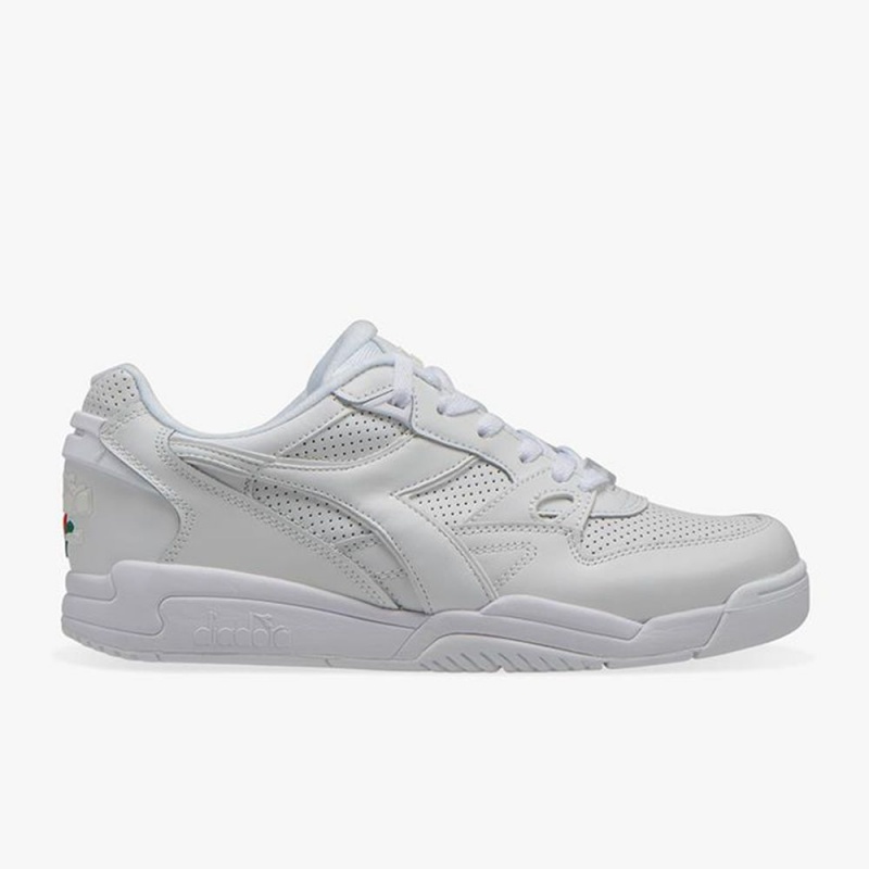 Zapatillas Bajas Diadora Rebound Hombre Blancas | RQTUYLI-36