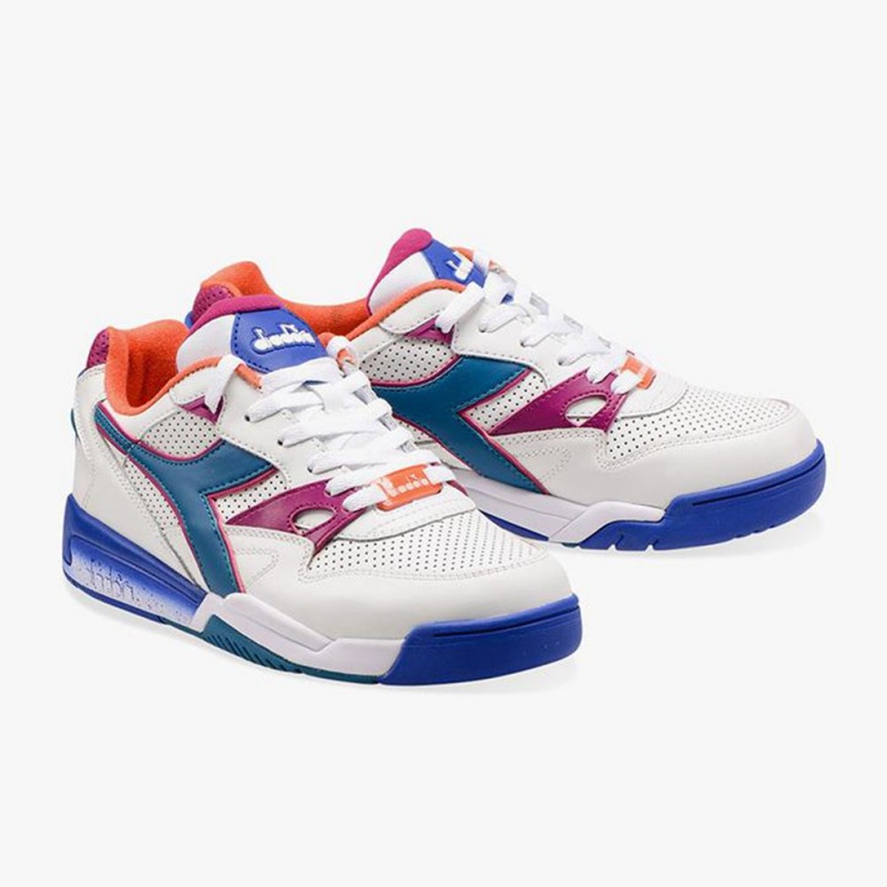 Zapatillas Bajas Diadora Rebound Hombre Azules | CIZWLKN-09