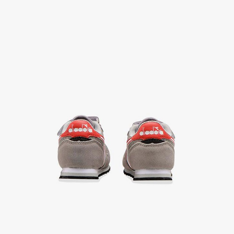 Zapatillas Bajas Diadora Simple Run Niños Gris | MTDHXLB-60