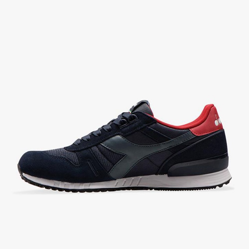 Zapatillas Bajas Diadora Titan Hombre Azul Marino | PNYZEJD-02