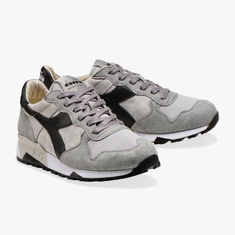 Zapatillas Bajas Diadora Trident Hombre Gris | NFIHSAZ-12