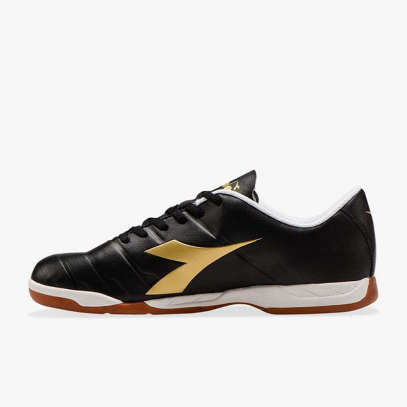 Zapatillas Fútbol Sala Diadora Pichichi Hombre Negras | UQCLSAD-91