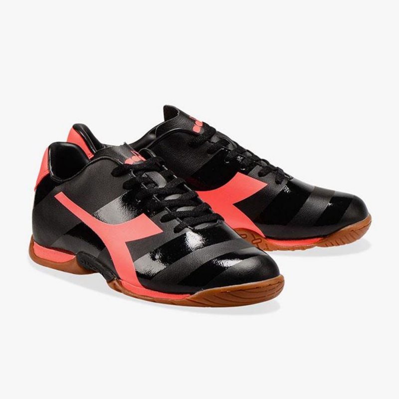 Zapatillas Fútbol Sala Diadora Raptor Hombre Negras | ULNWFHX-67