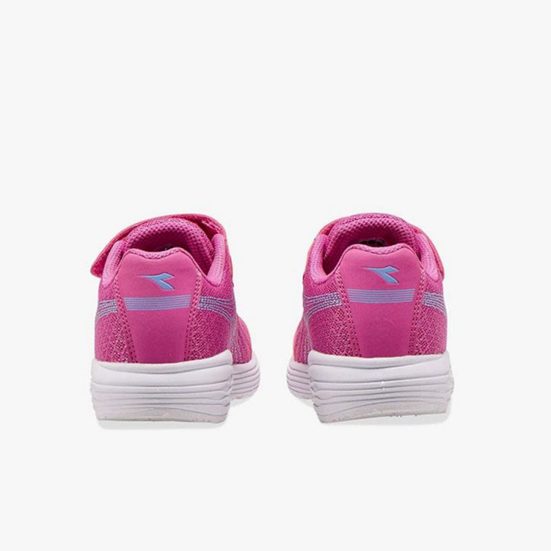 Zapatillas Running Diadora Flamingo Niños Rosas | ULOGRVF-24