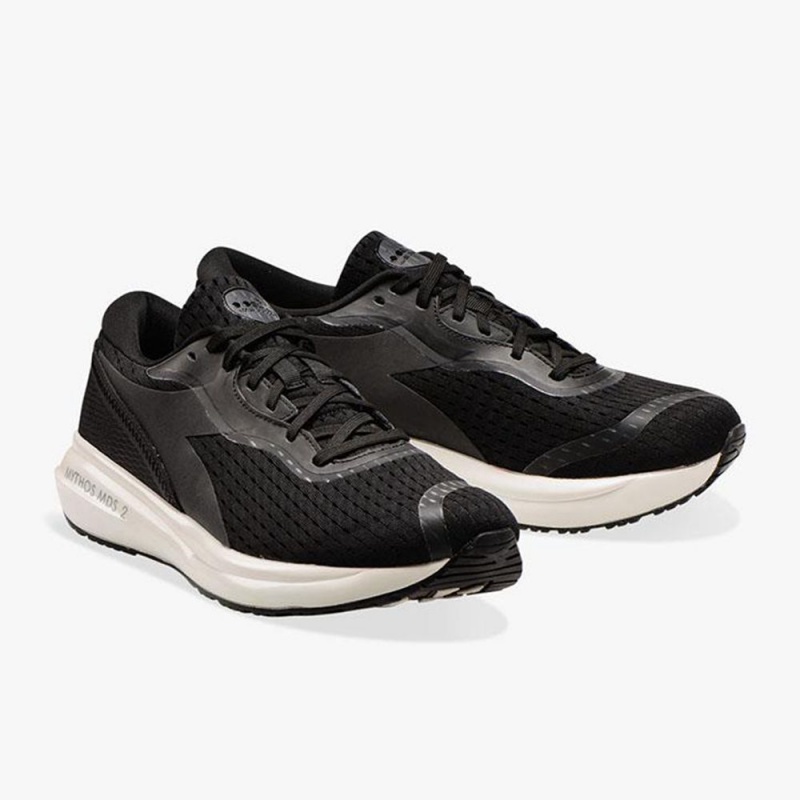 Zapatillas Running Diadora Mythos Hombre Negras | ATDROBC-60