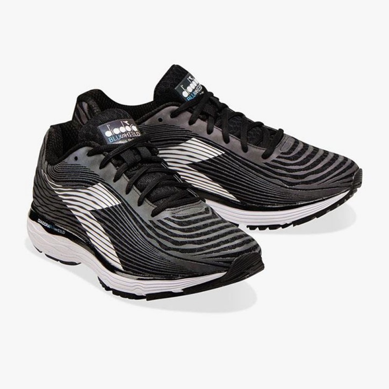 Zapatillas Running Diadora Mythos Hombre Negras | TOARMUJ-47