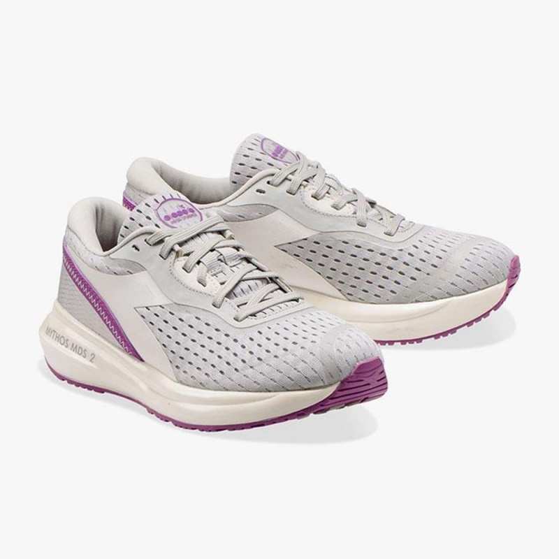 Zapatillas Running Diadora Mythos Mujer Gris | BFPDKXT-86