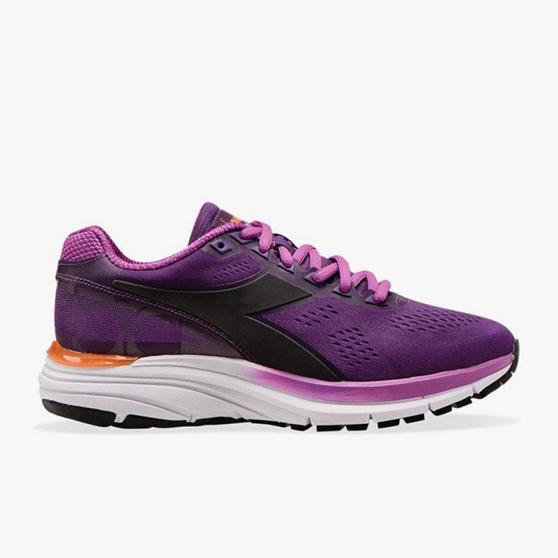 Zapatillas Running Diadora Mythos Mujer Moradas | FHSMIRL-45