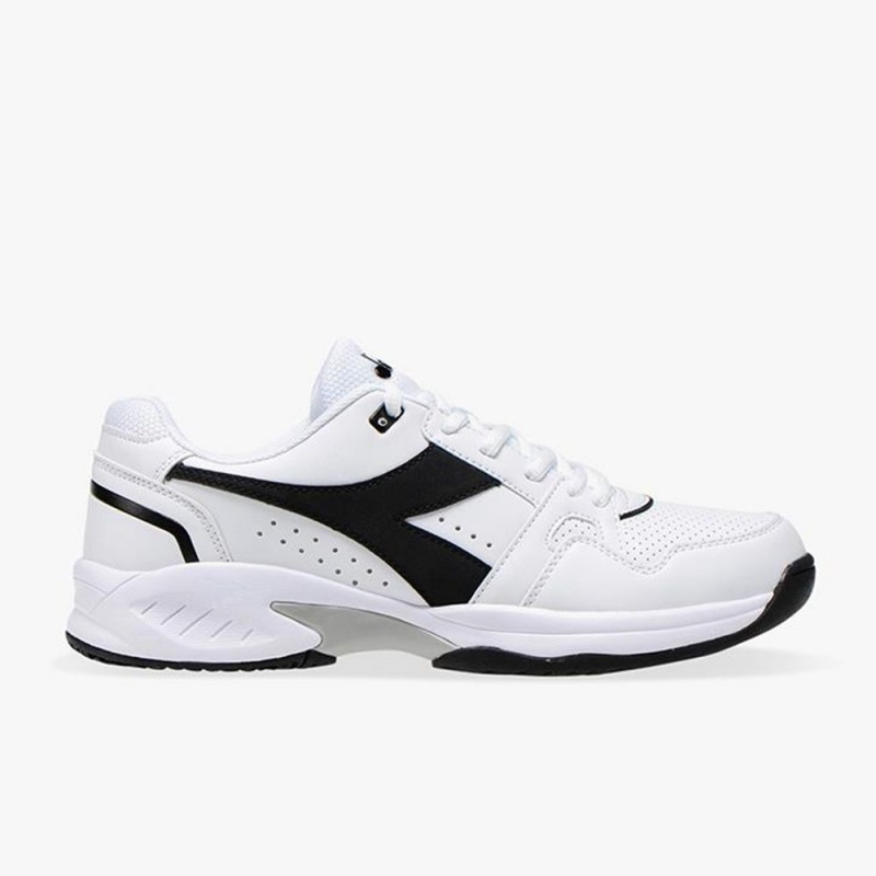 Zapatillas Tenis Diadora Volee Hombre Blancas | FXQMBWC-10